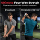 🏌️‍♂️💨 Men's Short Sleeve Sport Shirt – Athletic Fit, Breathable & Stretchy Activewear Tee