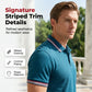 🏌️‍♂️💨 Men's Short Sleeve Sport Shirt – Athletic Fit, Breathable & Stretchy Activewear Tee