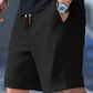 🩳☀️Men's Waffle Knit Shorts – Breathable, Drawstring, Casual Comfort 🧇