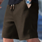 🩳☀️Men's Waffle Knit Shorts – Breathable, Drawstring, Casual Comfort 🧇