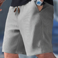 🩳☀️Men's Waffle Knit Shorts – Breathable, Drawstring, Casual Comfort 🧇