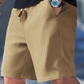 🩳☀️Men's Waffle Knit Shorts – Breathable, Drawstring, Casual Comfort 🧇