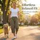 👖 50% OFF NOW! 🌿 Women's Relaxed Casual Cargo Capris – Spacious pockets & breathable fabric – Relaxed fit, perfect for warm weather – everyday comfort and utility ✨