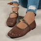 👡 LIMITED-TIME 50% OFF! ✨ Women's Mesh Mary Jane Flats – Breathable, Metallic Accent, Slip-On ☀️