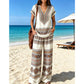 🌴🌺Women's Printed Top & Pants 2-Piece Set