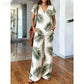 🌴🌺Women's Printed Top & Pants 2-Piece Set