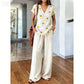 🌴🌺Women's Printed Top & Pants 2-Piece Set