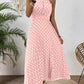👗 50% OFF! ✨ Polka Dot Halter Neck Dress – Flowy, Flattering, Retro-Chic 🌼