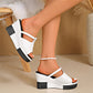 📢📢50% OFF !! ⏰Women's Elegant Platform Wedge Sandals