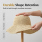 🌊SUMMER HOT SALE 40% OFF 💖Women's Handwoven Wide-Brim Straw Hat