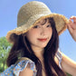 🌊SUMMER HOT SALE 40% OFF 💖Women's Handwoven Wide-Brim Straw Hat