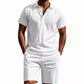 🌴Men's Casual Top & Shorts 2-Piece Set☀️