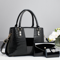 👜Women's Crocodile Pattern Handbag 3-Piece Set