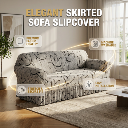 Universal Stretch Fitted Couch Slipcover