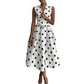 👗 50% OFF NOW! ⏰ Women's Polka Dot Sleeveless V-Neck Dress – Flowy & lightweight – Perfect for summer, brunch or beach days – playful and chic 🎀