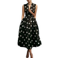 👗 50% OFF NOW! ⏰ Women's Polka Dot Sleeveless V-Neck Dress – Flowy & lightweight – Perfect for summer, brunch or beach days – playful and chic 🎀