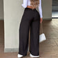 👖Women’s High-Waisted Straight Leg Trousers
