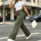 👖Women’s High-Waisted Straight Leg Trousers
