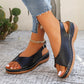 🏖️Women’s Vintage Peep-Toe Comfort Sandals
