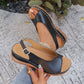 🏖️Women’s Vintage Peep-Toe Comfort Sandals