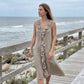 👗Women's V-Neck Ruffled Sleeveless Dress