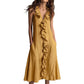 👗Women's V-Neck Ruffled Sleeveless Dress