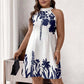 🌸👗Women's Floral Print Halter Neck Dress