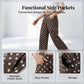 🌸 50% OFF NOW! 🌸 Women's Casual Polka Dot Wide Leg Pants