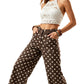 🌸 50% OFF NOW! 🌸 Women's Casual Polka Dot Wide Leg Pants