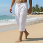 👖Men's Casual Capri Pants with Drawstring Waist