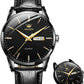 ⌚ LIMITED-TIME 50% OFF! 💥 Men's Simple Watch with Day & Date – Stainless Steel, Luminous Hands, Classic ✨