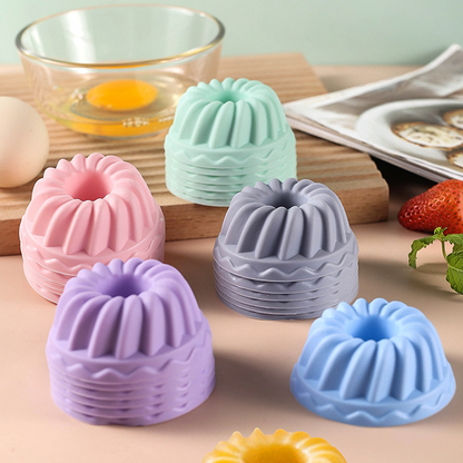 🧁Silicone Donut-Style Baking Cups