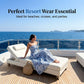 Women's Printed Top and Skirt Set