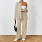 ☀️ Women's Soft Casual Top & Wide-Leg Pants Set – Lightweight & relaxed fit – Effortless comfort, perfect for summer days or lounging 🌸✨