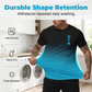 Men's 3D Gradient T-Shirt and Shorts Set Casual Summer 2-Piece Outfit