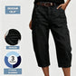 📢📢50% OFF !! ⏰Women's Casual Stretchy Cropped Denim Pants