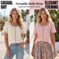 🌸Women's Casual Bohemian Style Hollow-Out Top