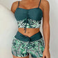 🔥40% OFF!Flattering High-Waist Bikini Set | Sporty Boxer Cut & Chic Lace-Up Top | Quick-Dry Tummy Control Beachwear