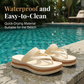 👡 Women’s Woven Strap Platform Flip-Flops👣 – Cushioned, Non-Slip & Summer-Ready
