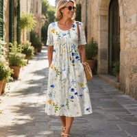 Women's Casual Floral Print Dress