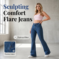 👖Women's Classic Slim Fit Stretch Flare Jeans