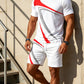 👕Men's Casual Summer T-Shirt & Shorts 2-Piece Set
