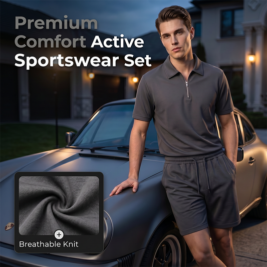 🏃‍♂️🌿Men's Summer Two Piece Set Active Sportswear Outfit