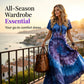 👗💜Women's Casual V-Neck Maxi Dress