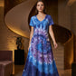 👗💜Women's Casual V-Neck Maxi Dress