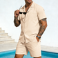 🎨👕 50% OFF – Solid Color Two-Piece Summer Outfit for Men – Ready-to-Wear in Seconds! | Breathable & Lightweight | Perfect for Daily Style ✨