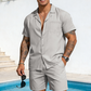 🎨👕 50% OFF – Solid Color Two-Piece Summer Outfit for Men – Ready-to-Wear in Seconds! | Breathable & Lightweight | Perfect for Daily Style ✨