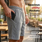 Men's Casual Corduroy Drawstring Shorts