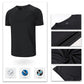 👕Men's Crew Neck T-Shirt with Raglan Short Sleeves
