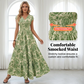 🏖️ Versatile Floral Maxi Dress — Perfect for Holidays, Weddings & Summer Days